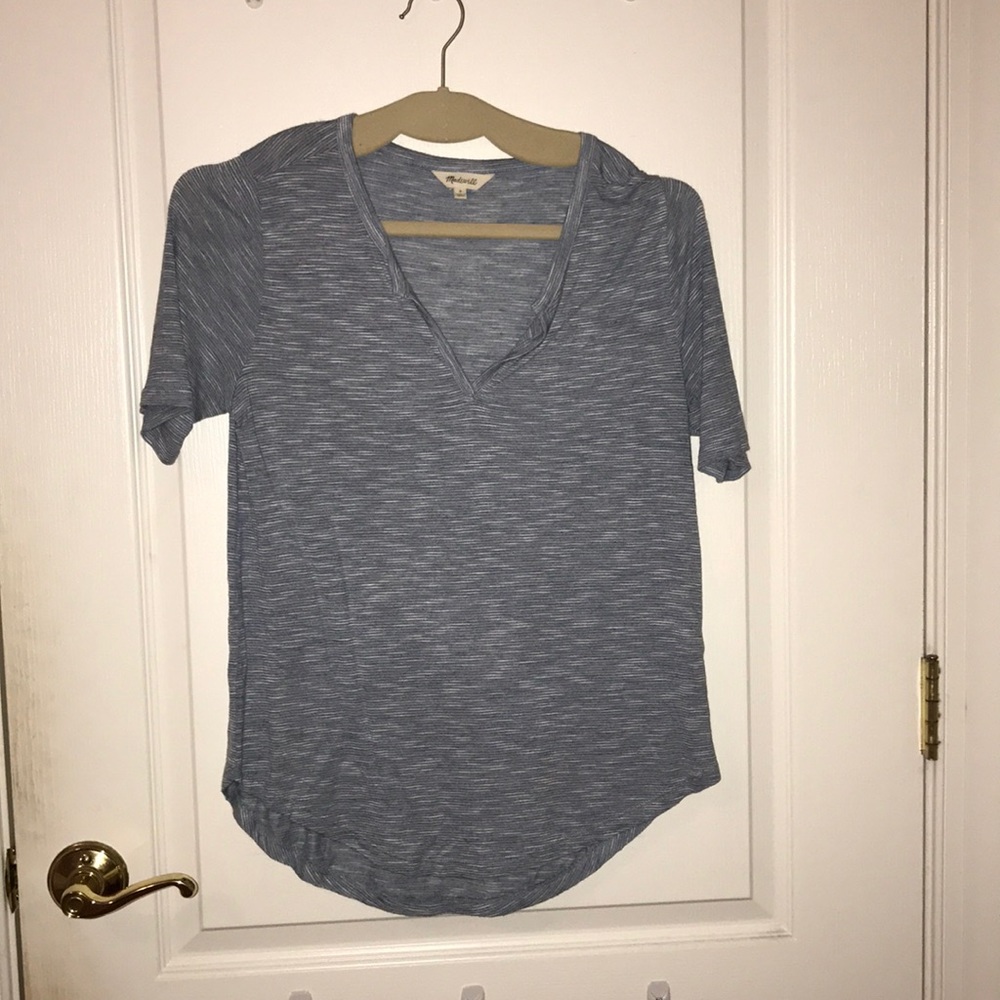Madewell split neck anthem tee